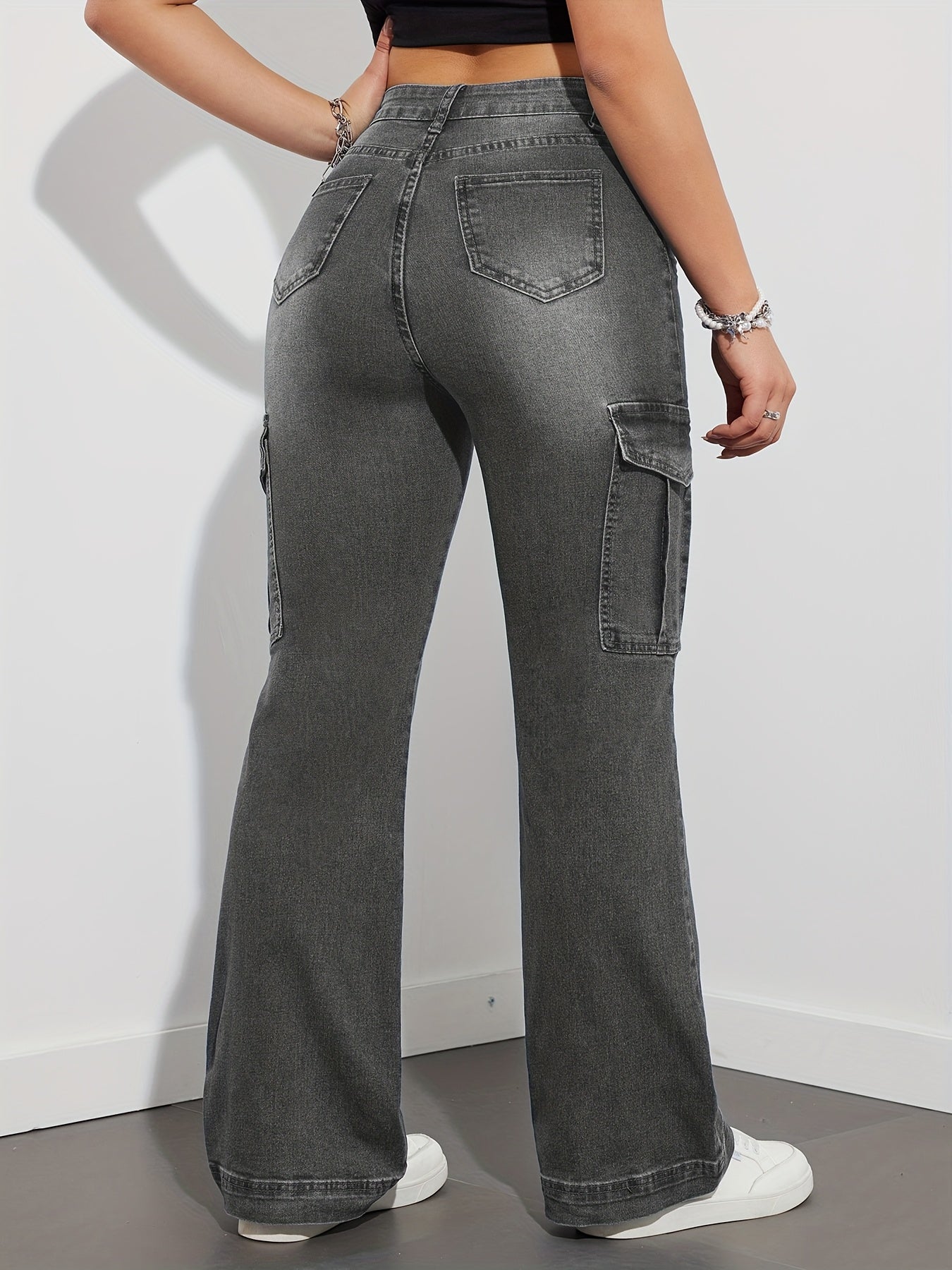Damen Cargo Jeans