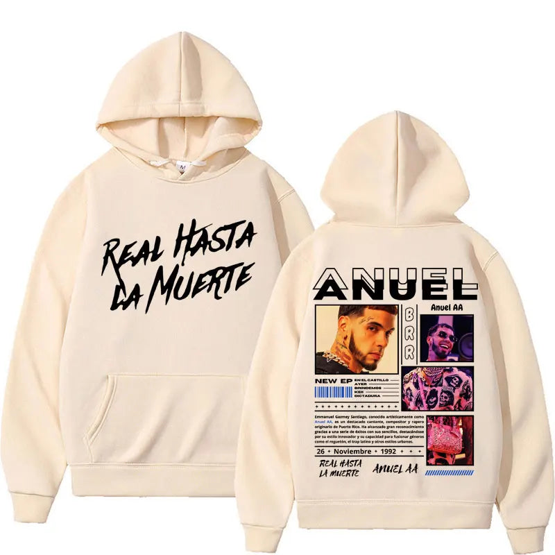 Herren Rapper Anuel Hoodie
