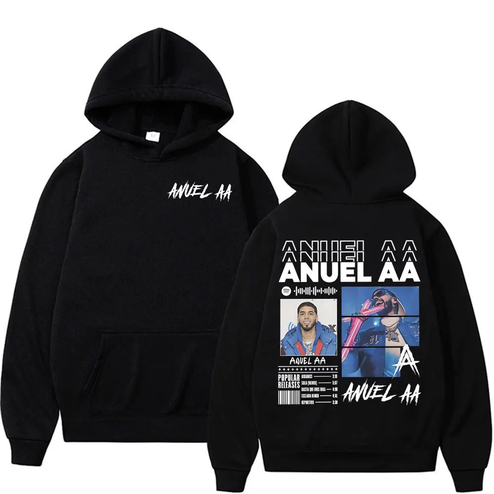 Herren Rapper Anuel Hoodie