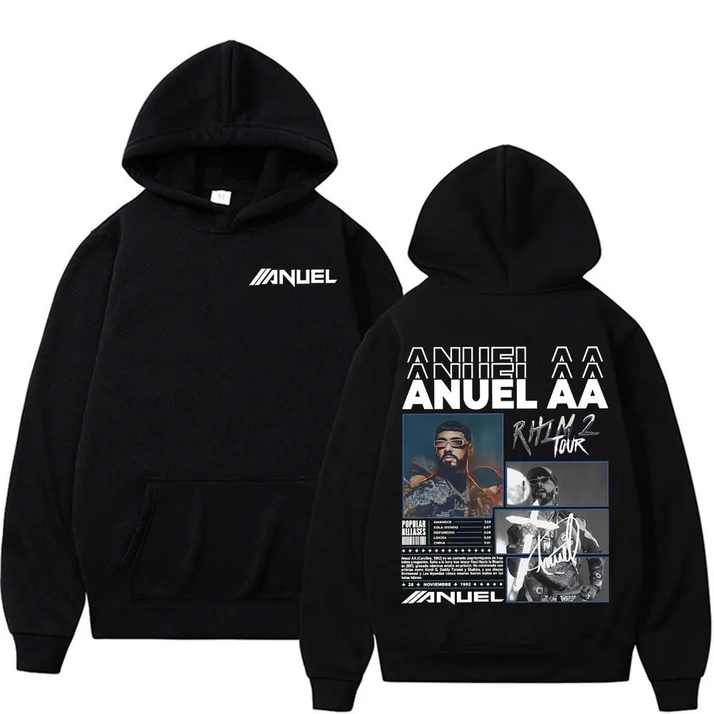 Herren Rapper Anuel Hoodie