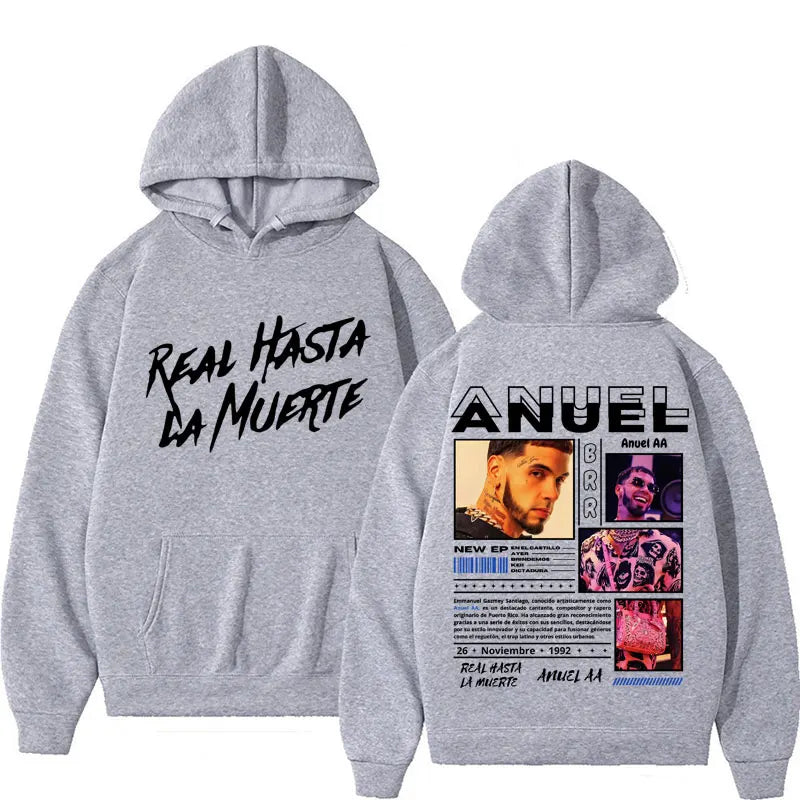 Herren Rapper Anuel Hoodie