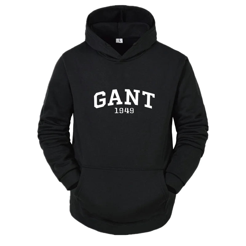 Herren Casual Hoodie mit Schriftzug