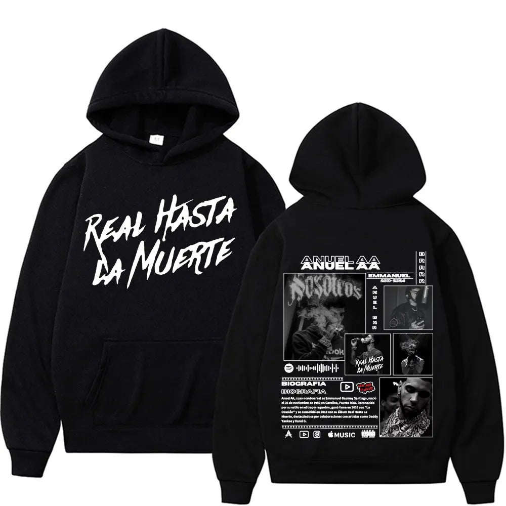 Herren Rapper Anuel Hoodie