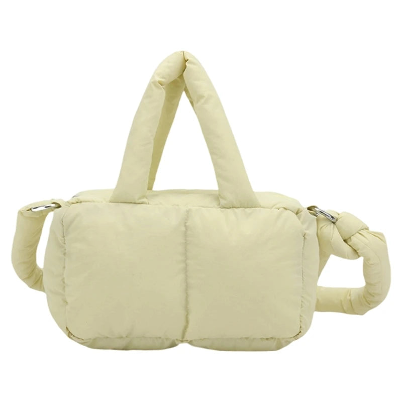 Damen Trendy Puffer Handtasche