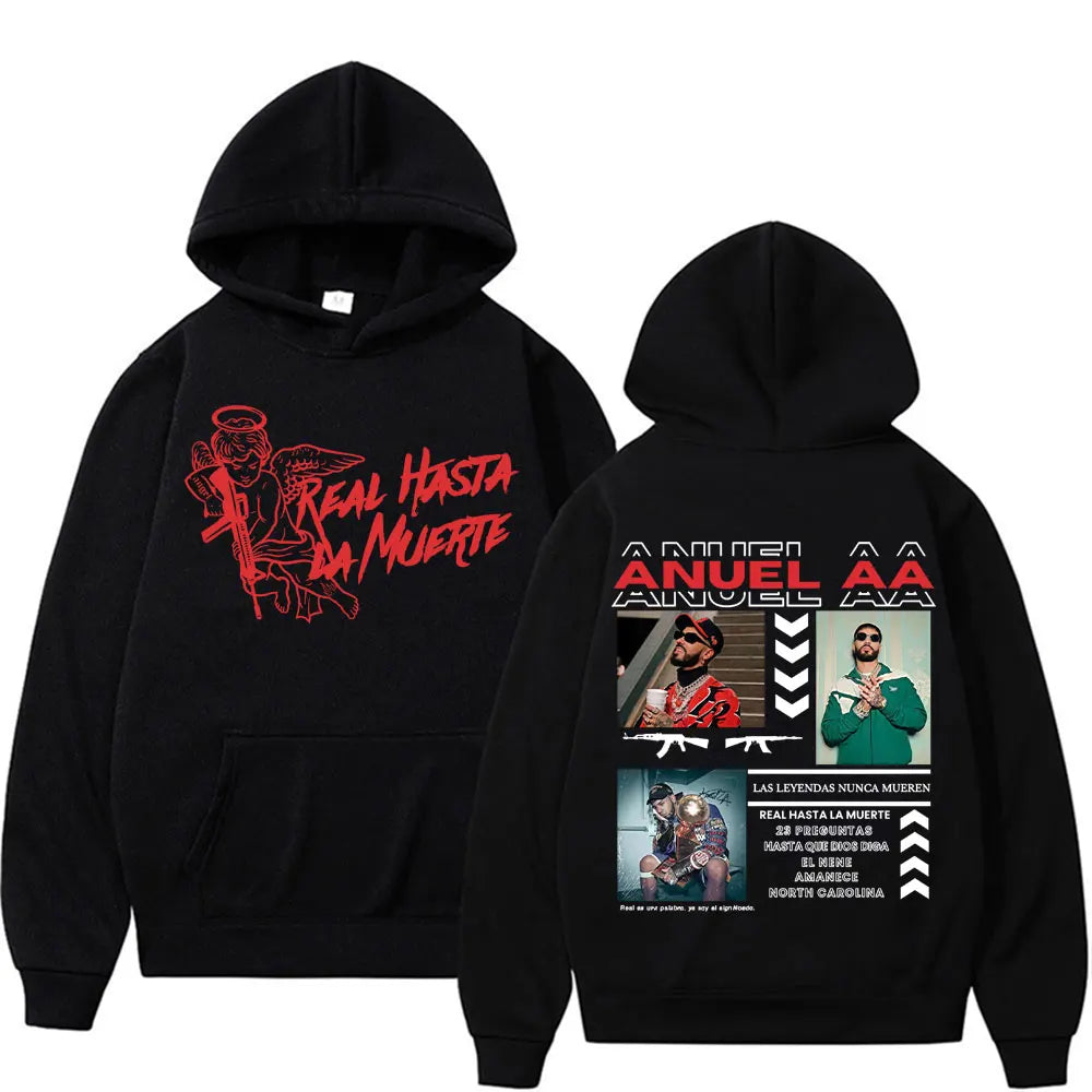 Herren Rapper Anuel Hoodie