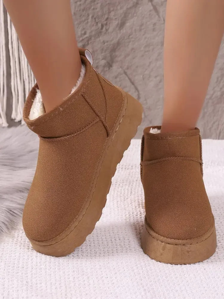 Damen Plateau-Stiefeletten