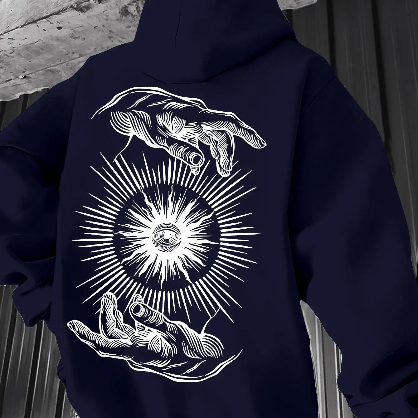 Herren Vintage Kapuzenpullover