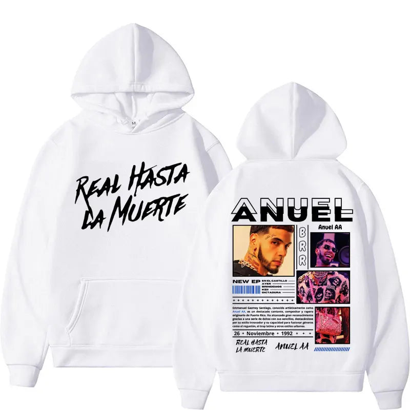 Herren Rapper Anuel Hoodie