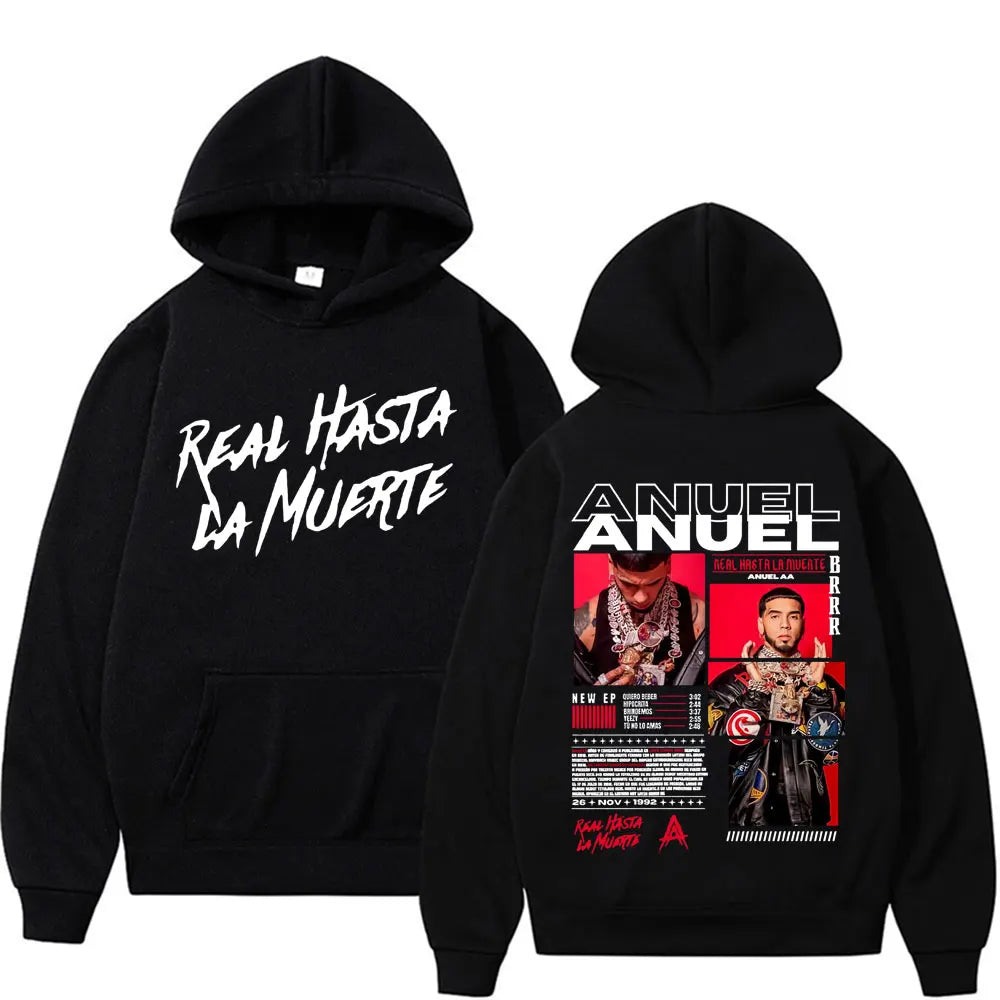 Herren Rapper Anuel Hoodie
