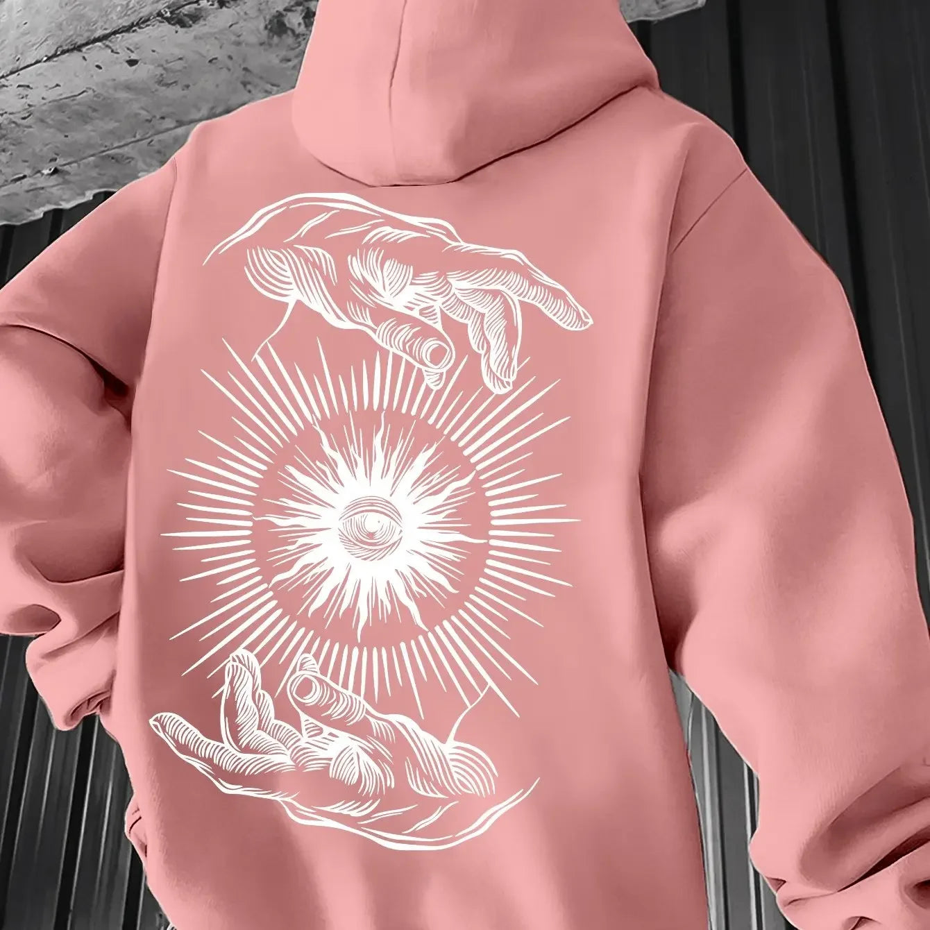 Herren Vintage Kapuzenpullover