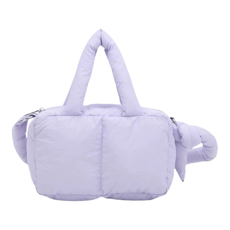 Damen Trendy Puffer Handtasche