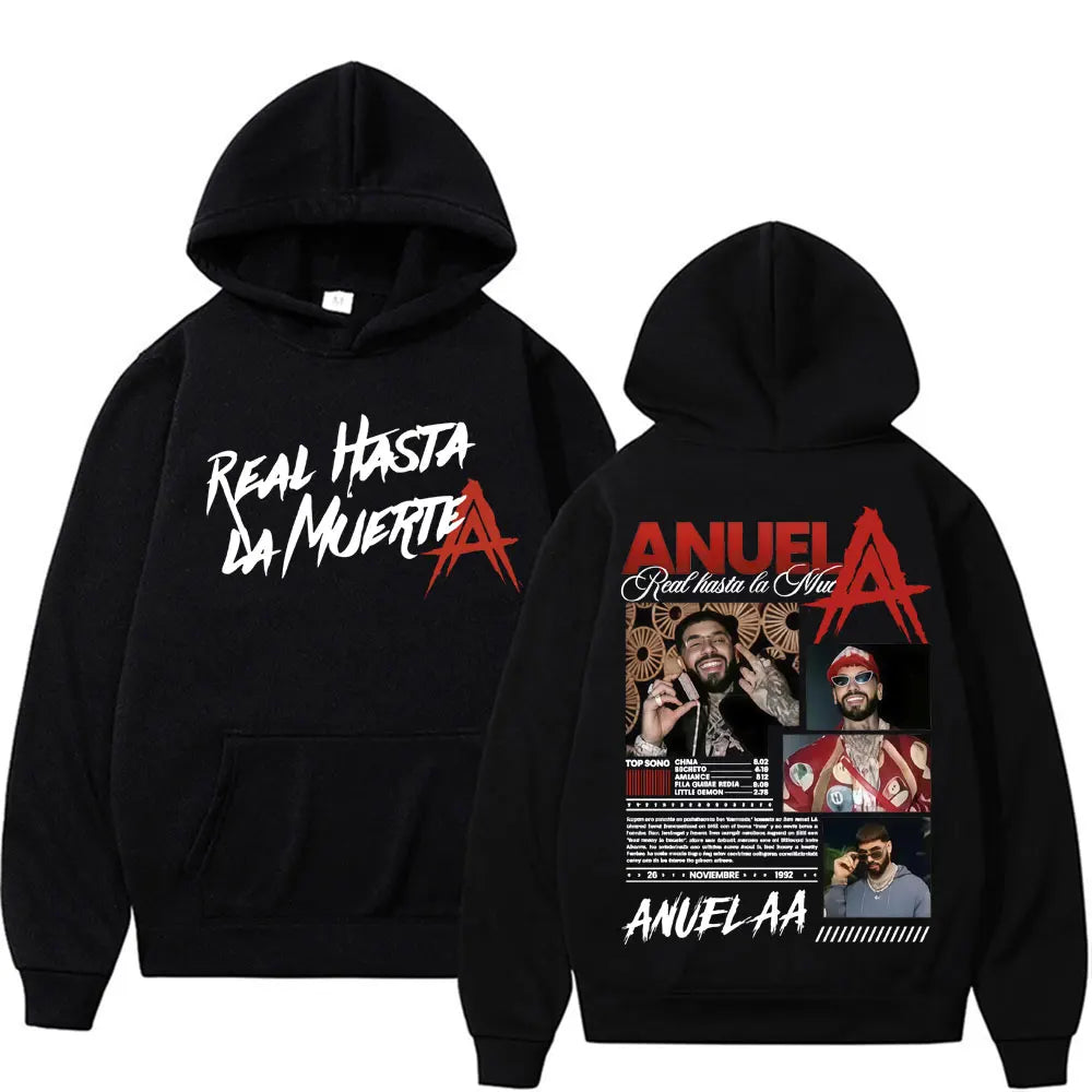 Herren Rapper Anuel Hoodie
