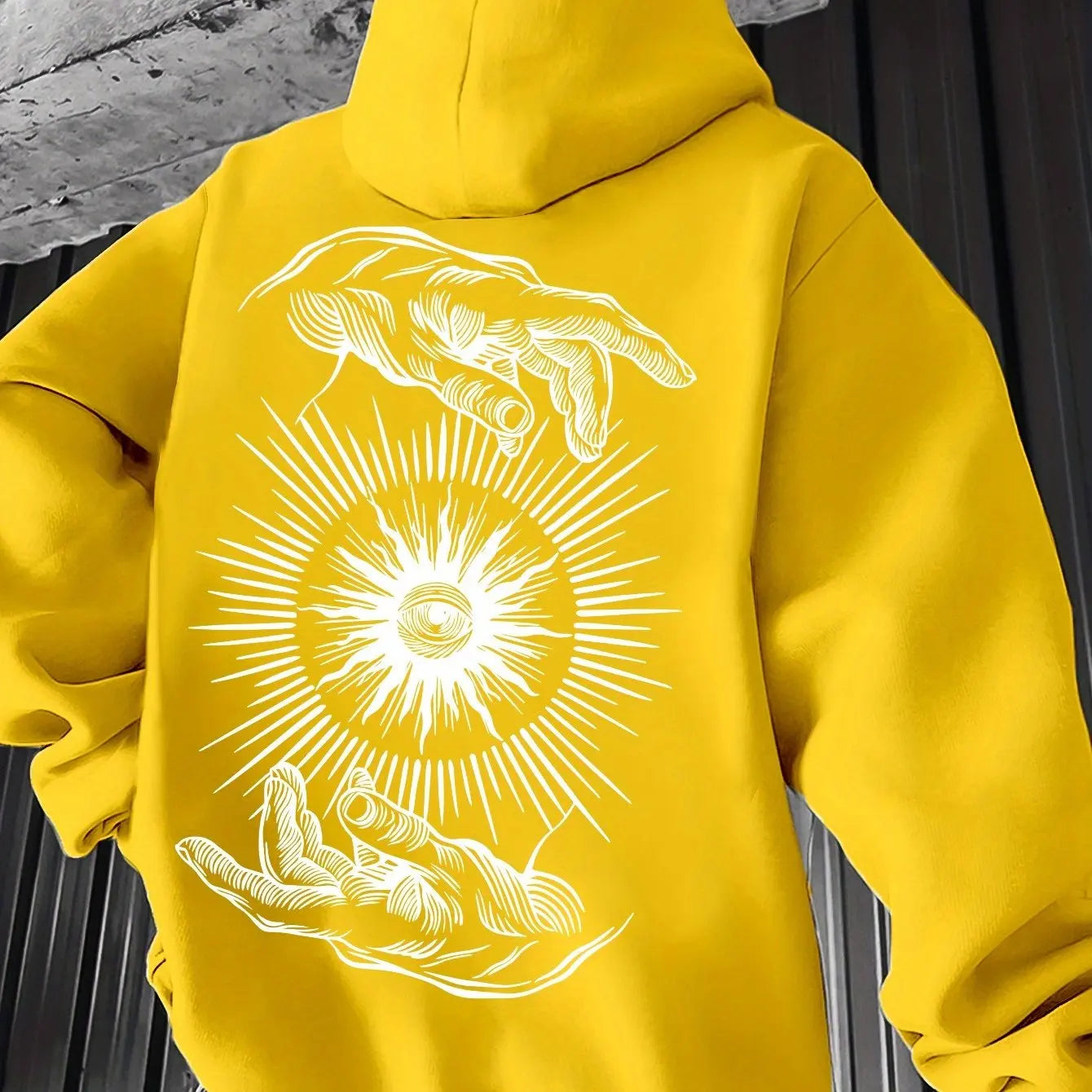 Herren Vintage Kapuzenpullover