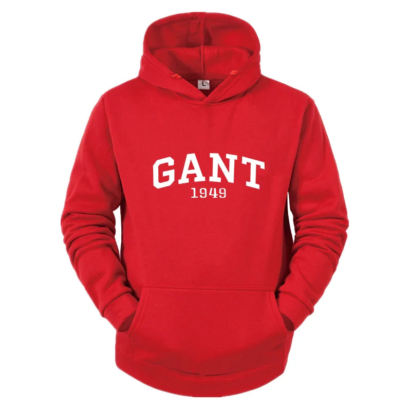 Herren Casual Hoodie mit Schriftzug