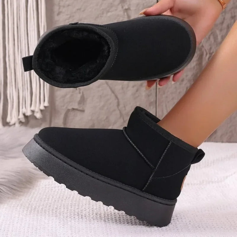 Damen Plateau-Stiefeletten