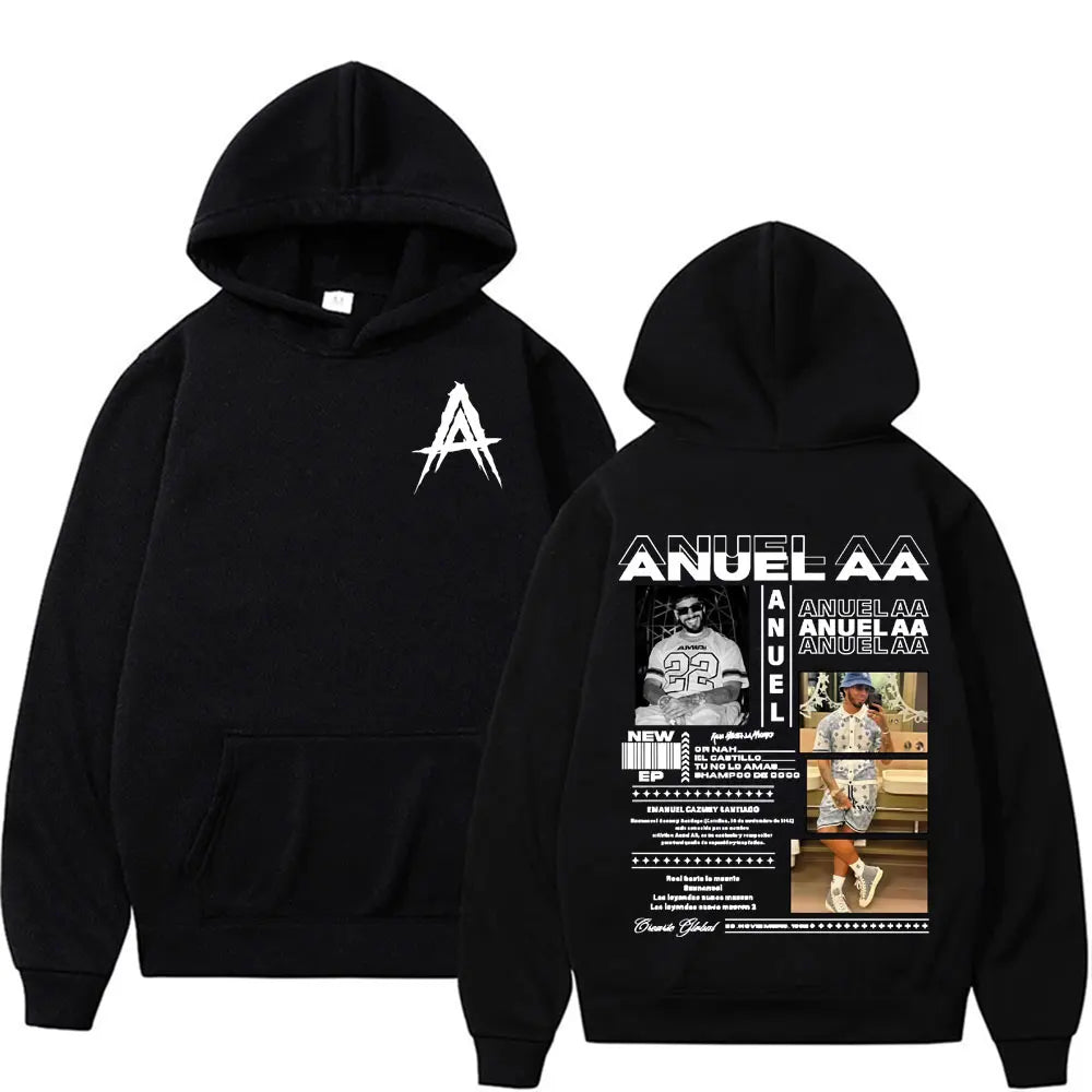 Herren Rapper Anuel Hoodie