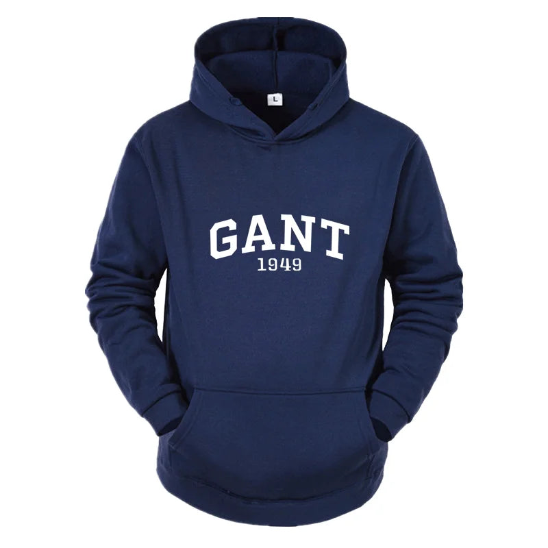 Herren Casual Hoodie mit Schriftzug