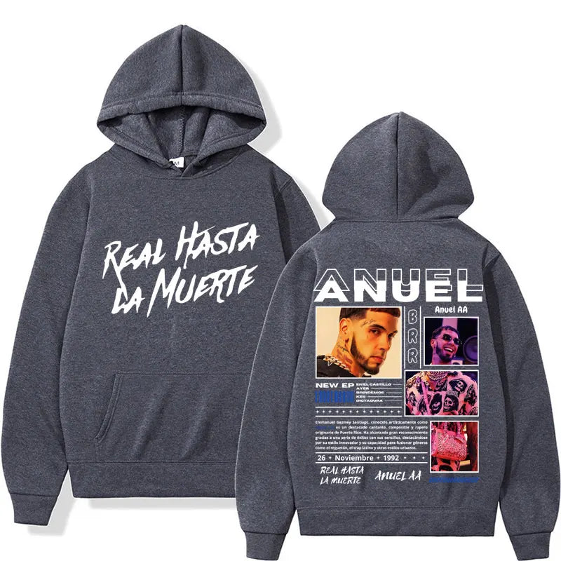 Herren Rapper Anuel Hoodie