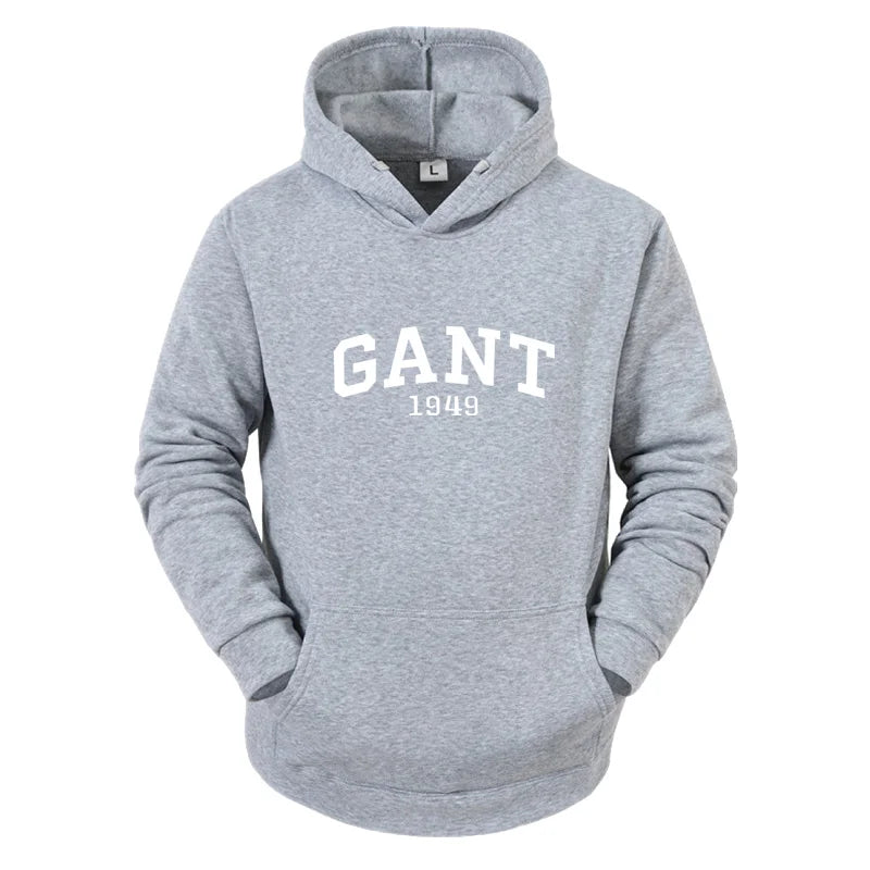 Herren Casual Hoodie mit Schriftzug