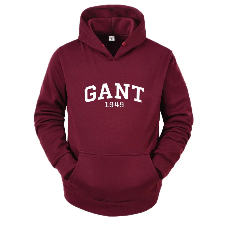 Herren Casual Hoodie mit Schriftzug