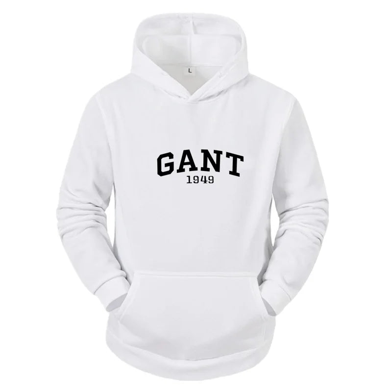 Herren Casual Hoodie mit Schriftzug