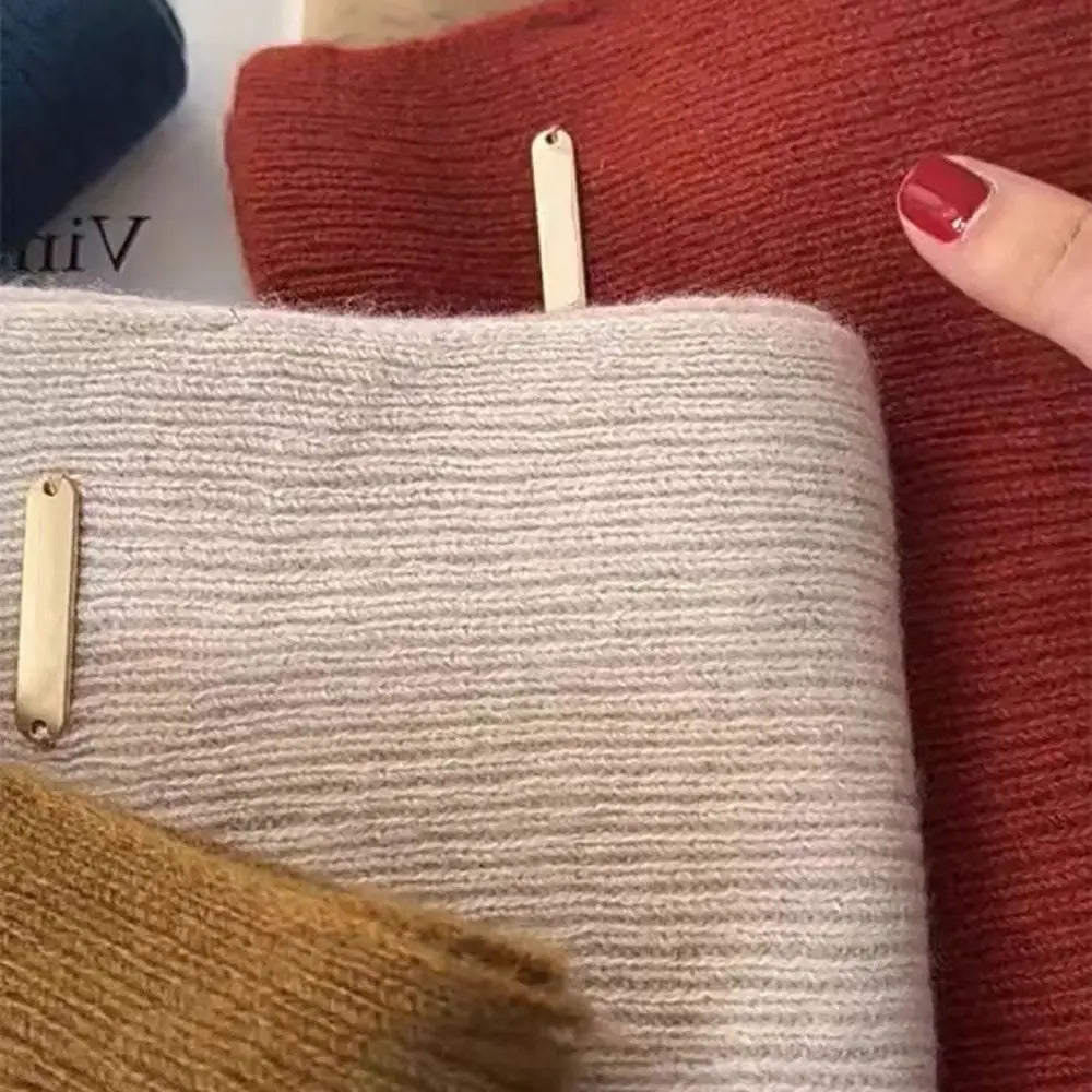 Einfarbig Kreuz Schal für Damen