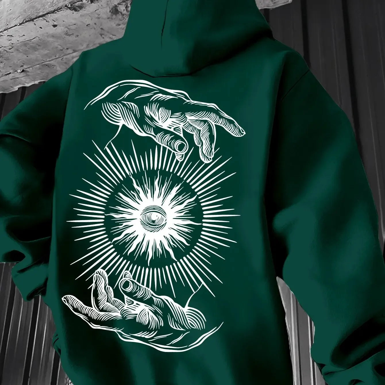 Herren Vintage Kapuzenpullover