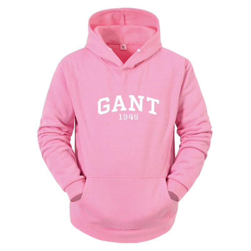 Herren Casual Hoodie mit Schriftzug