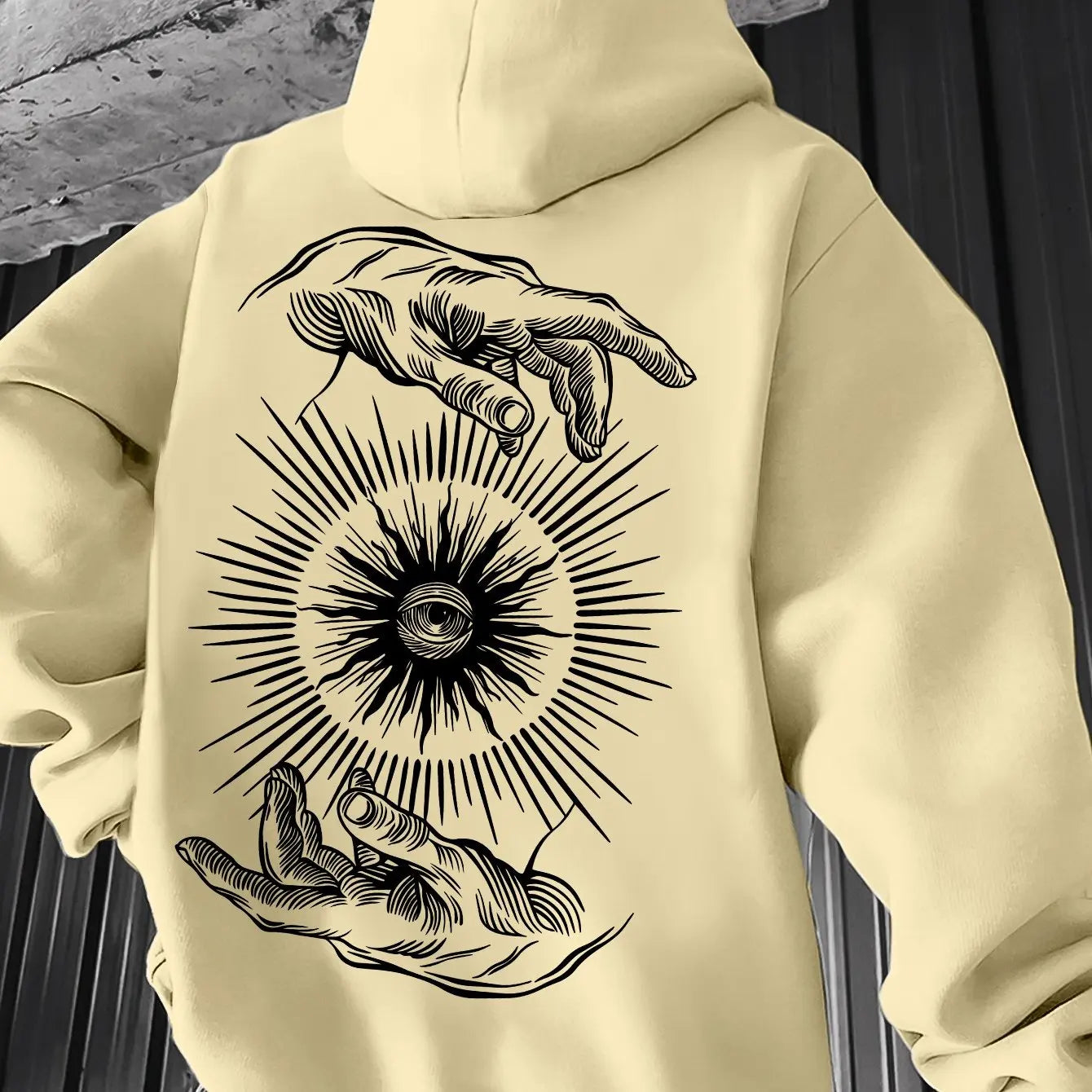 Herren Vintage Kapuzenpullover