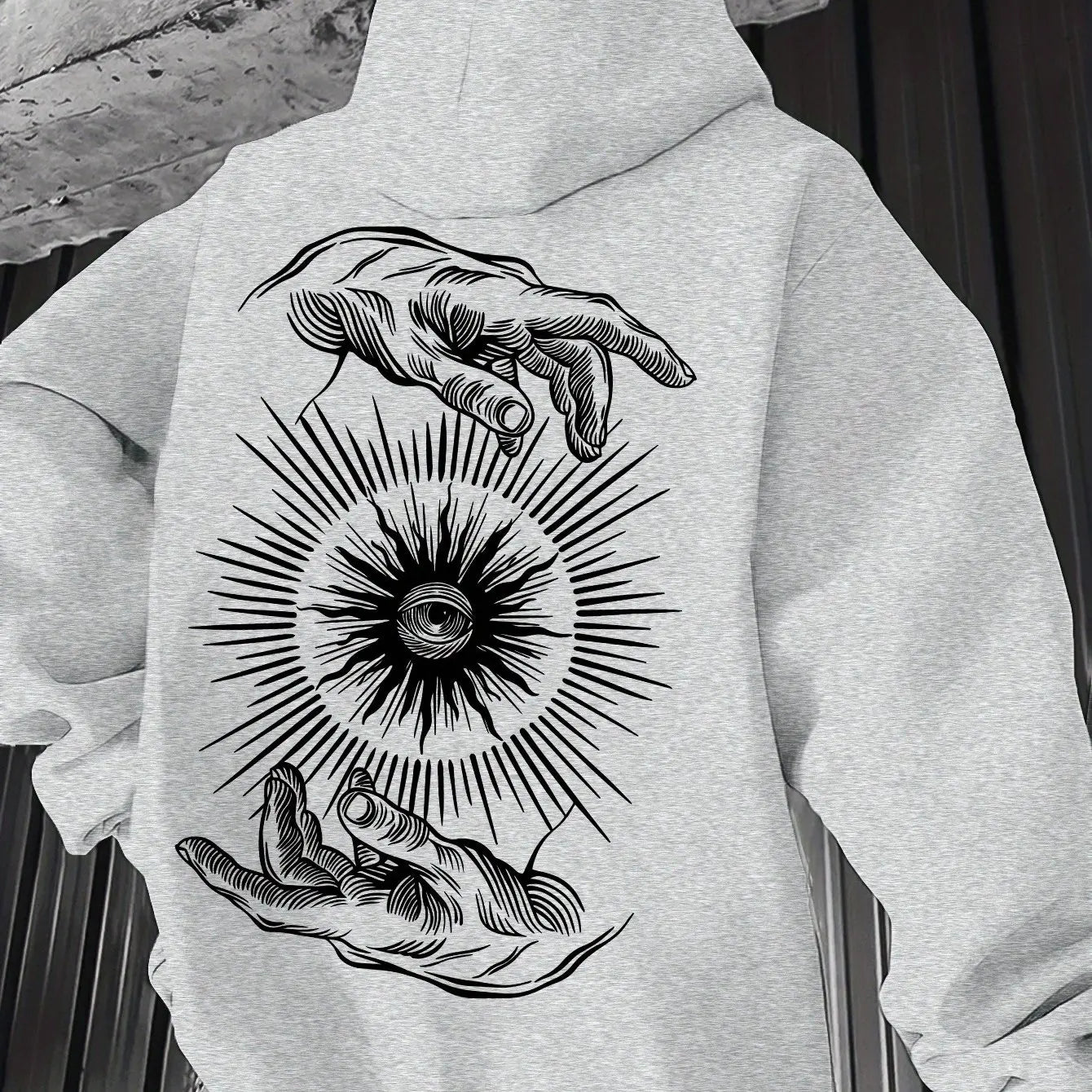 Herren Vintage Kapuzenpullover