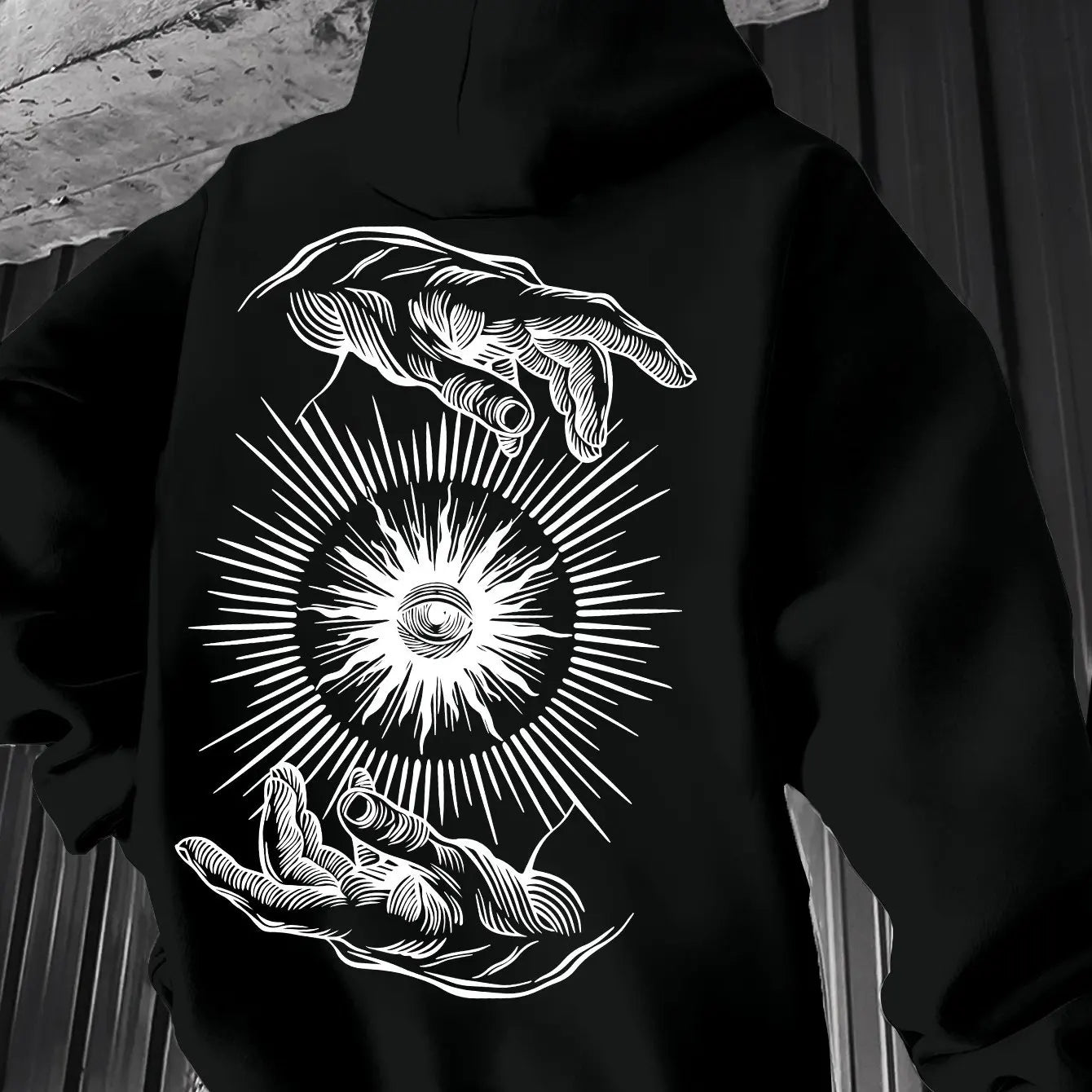 Herren Vintage Kapuzenpullover