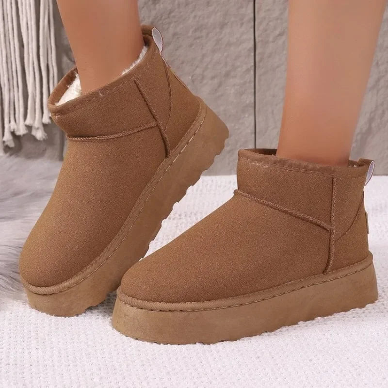 Damen Plateau-Stiefeletten